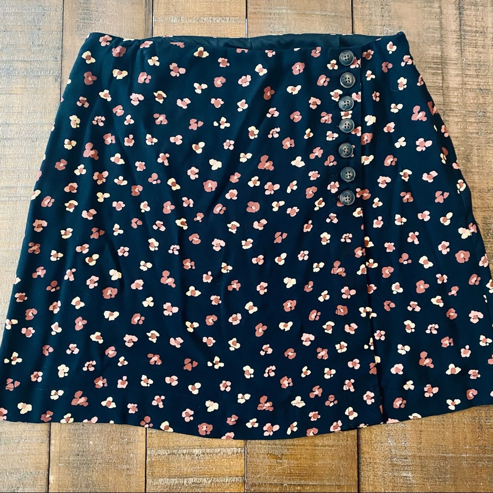 Madewell Floral Skirt